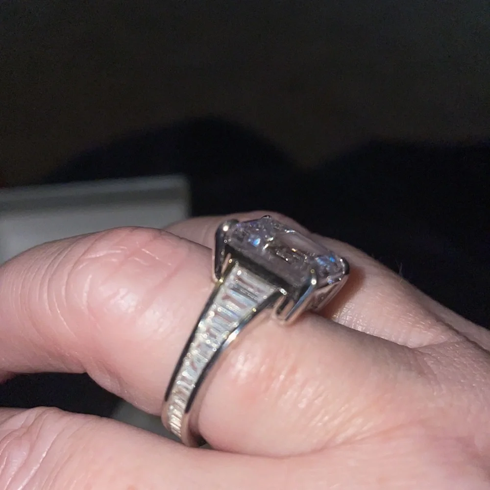 CZ & sterling silver fashion ring by Absolute - Picture 5 of 14